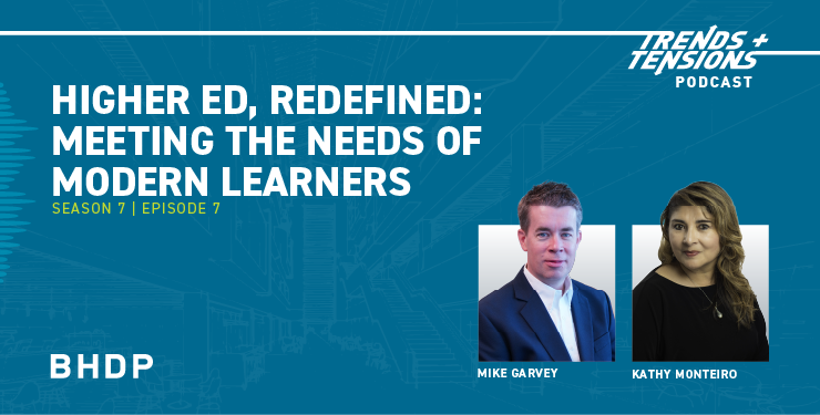 Podcast graphic featuring Mike Garvey and Kathy Monteiro