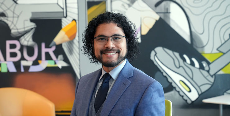 Man named Alejandro Medin smiling 