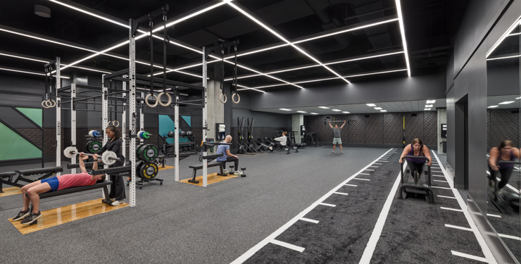 work out area
