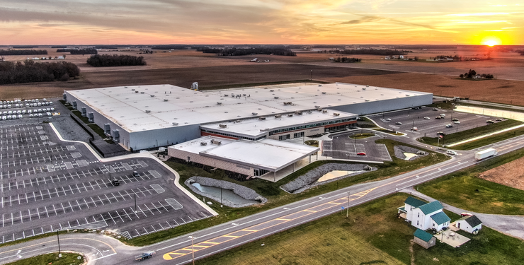 Photograph of the expanded Greenfield site for Airstream