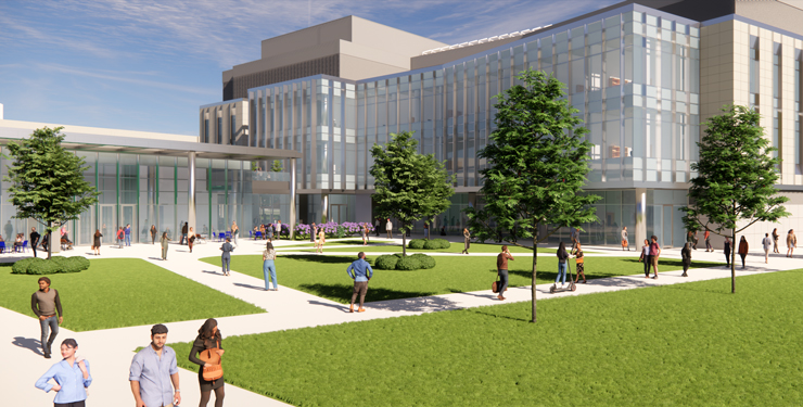 Rendering of the new UK Agriculture Research Facility