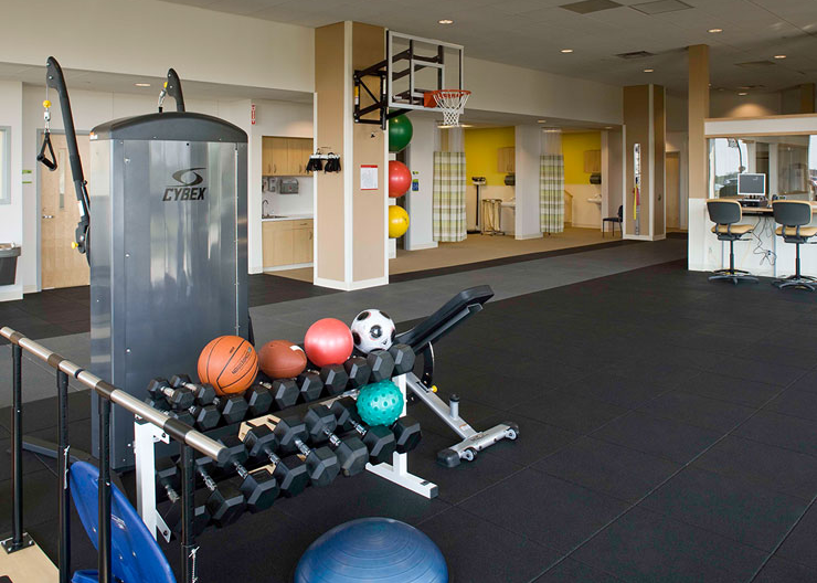 Rehab center at Cincinnati Children's Hospital