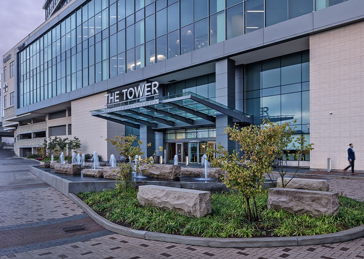 The Tower entrance