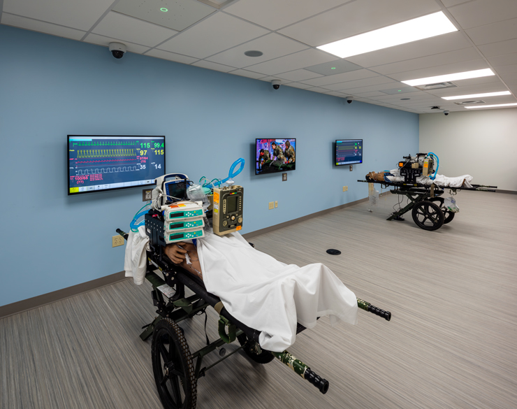Simulation center for trauma care