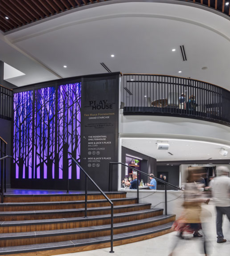 Playhouse in the Park lobby