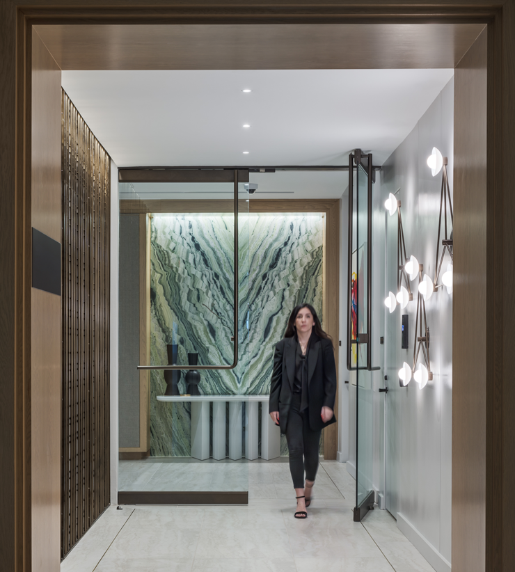 elevator area