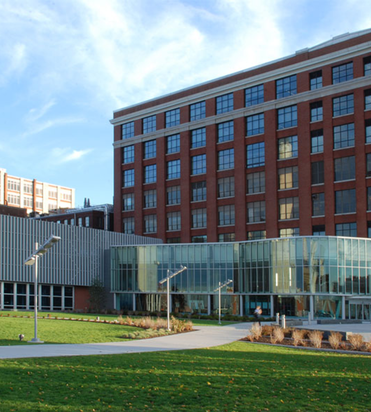 An exterior view of Gillette