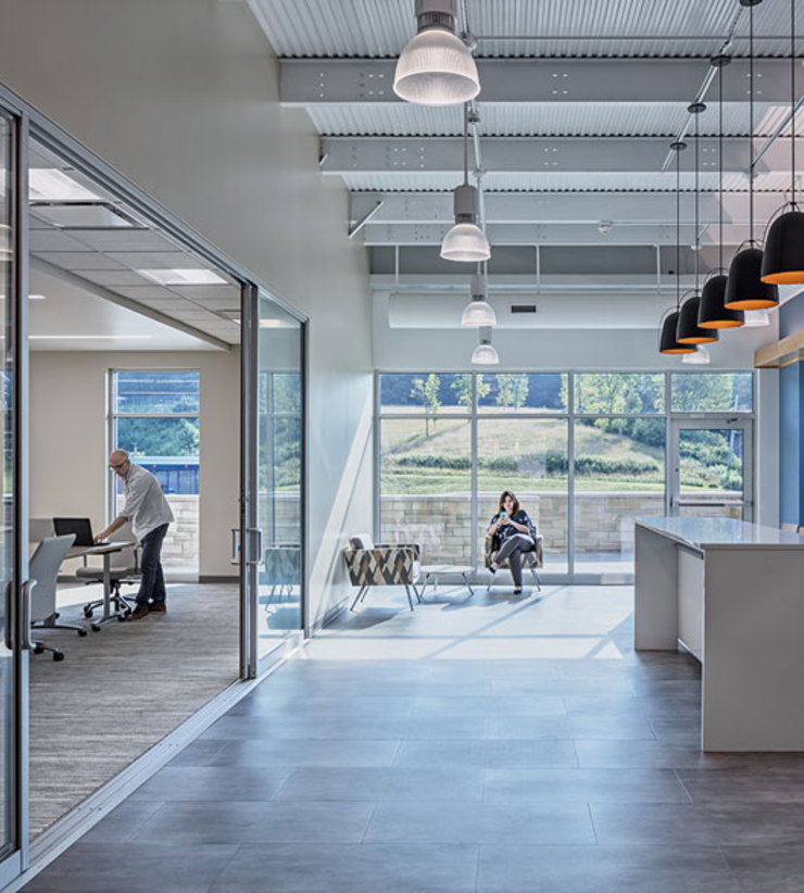 Large conference room at Iron Mountain