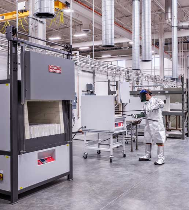 High-bay lab space