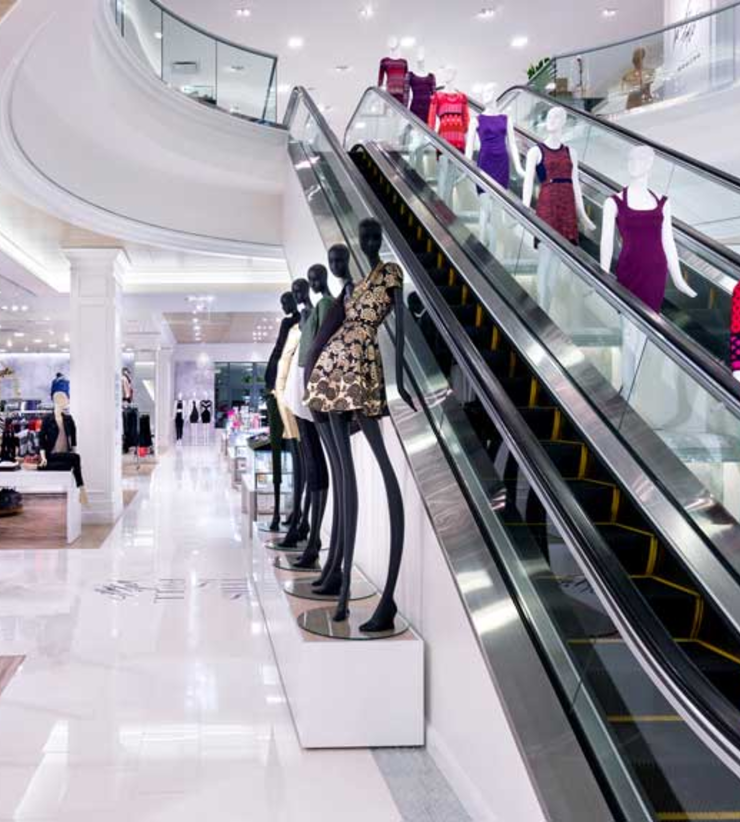 Escalator at Lord & Taylor