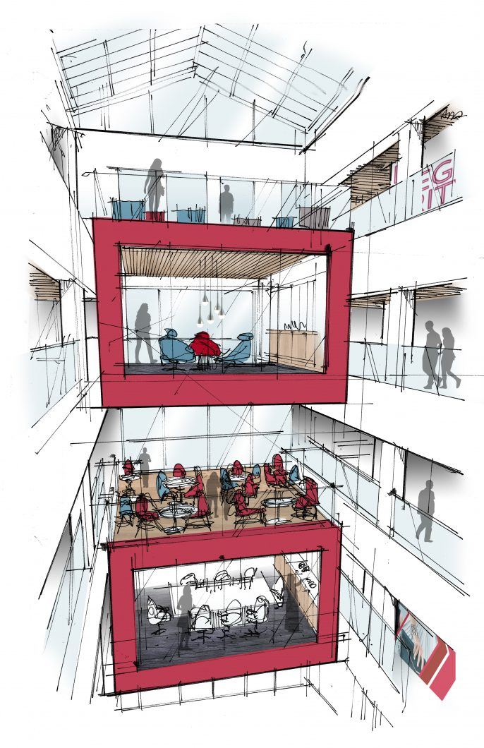Vertical Atrium View