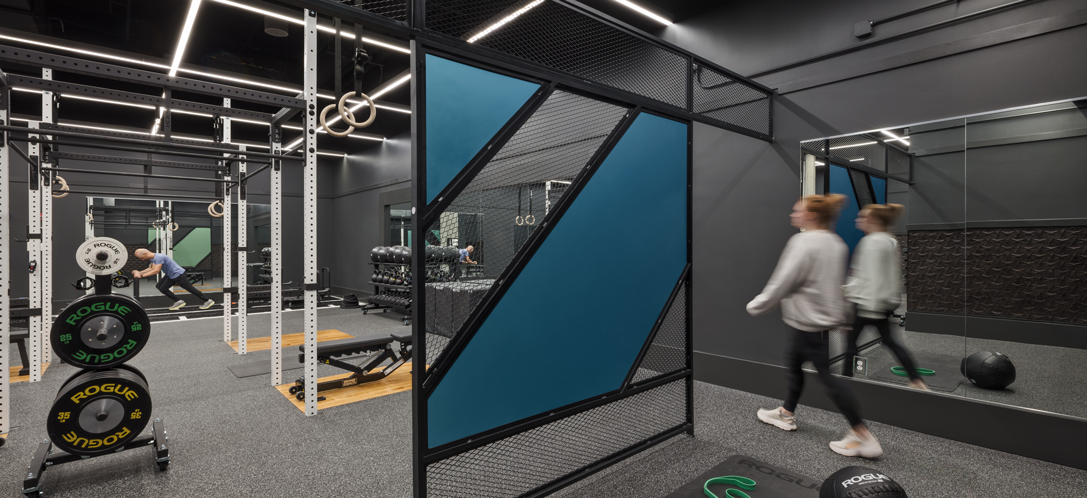 workout area