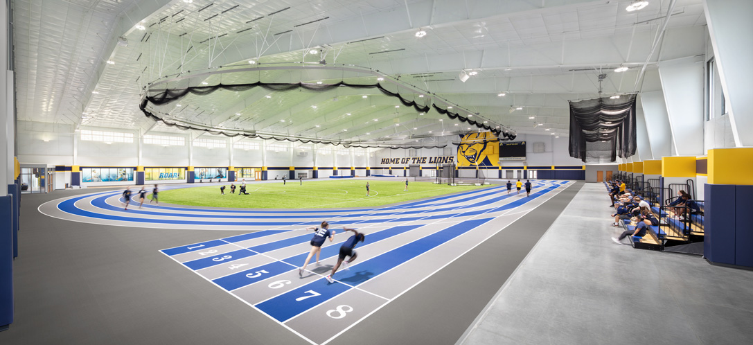 Image of the Mount St. Joe indoor track