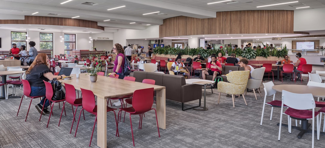 The Campus Center at Otterbein University in Westerville, OH.