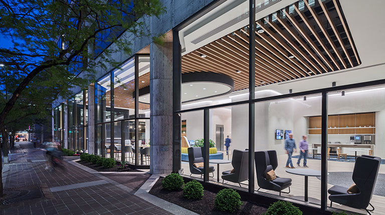 PNC Exterior Shot of Lobby