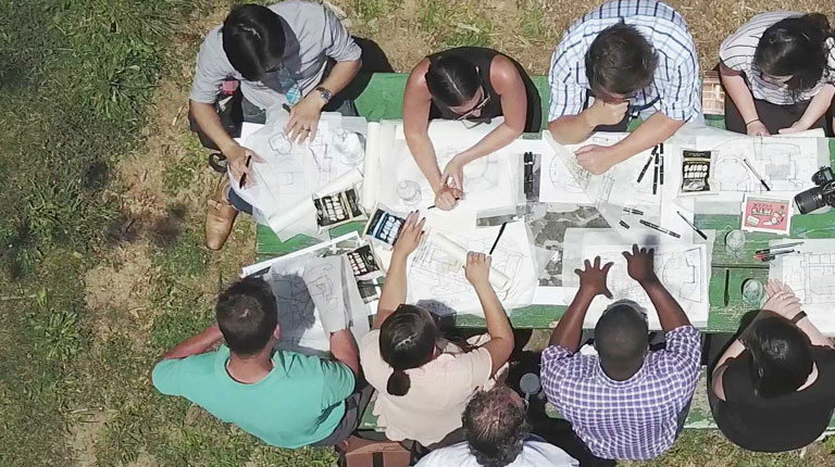 Master Planning meeting for Playhouse in the Park with BHDP