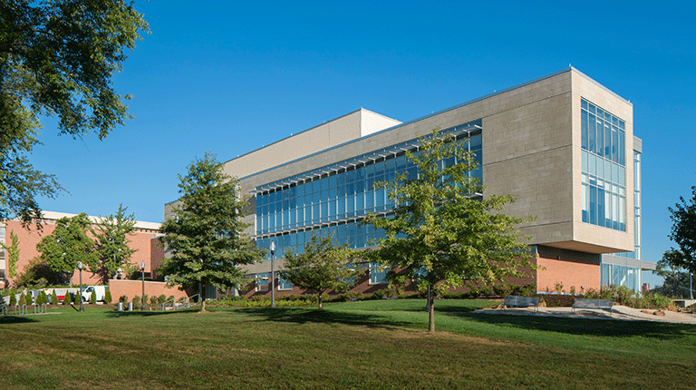 Exterior of Kent State's Stark Science and Nursing Building