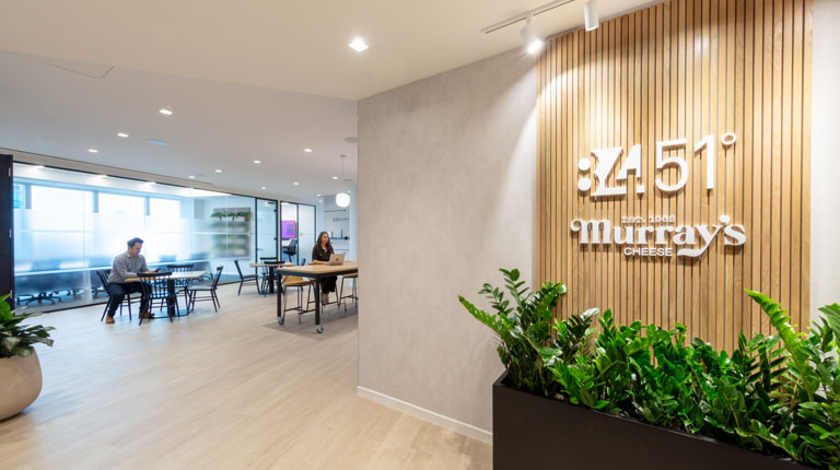 Entrance to 84.51° New times square office