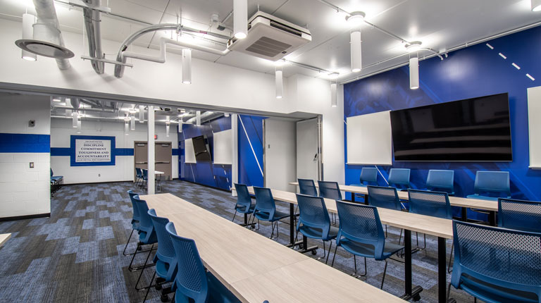 St. Xavier High School - Locker Room Renovation | Cincinnati, OH