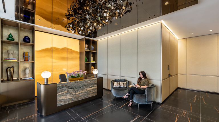 Image of a lobby/reception space